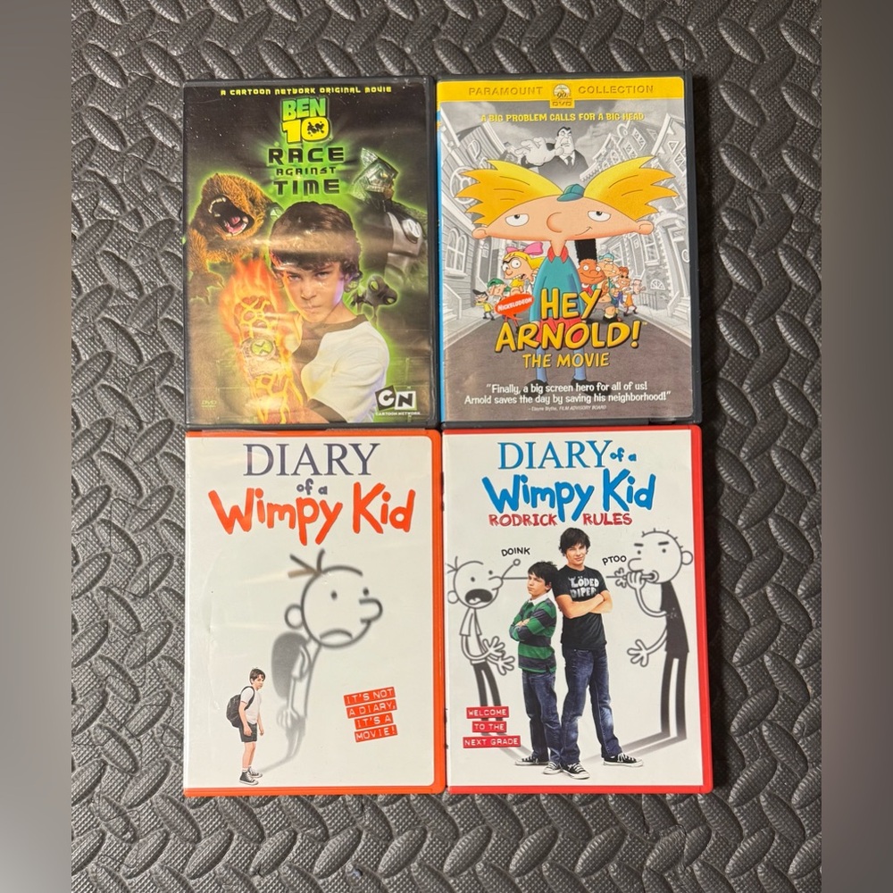 Kids Movie Night 4 DVD Collection